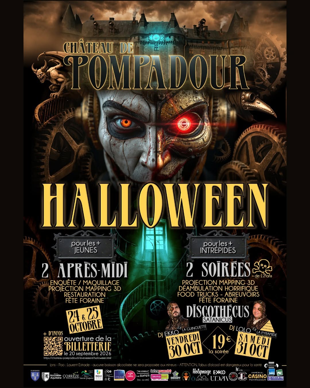 Halloween au Château de Pompadour