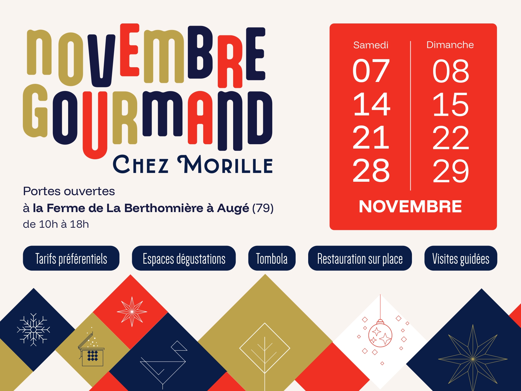 Novembre Gourmand Chez Morille