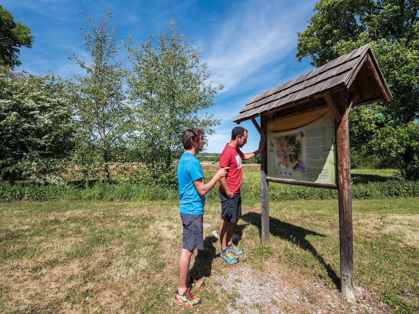 Lespielle : entre moulin et orchidées