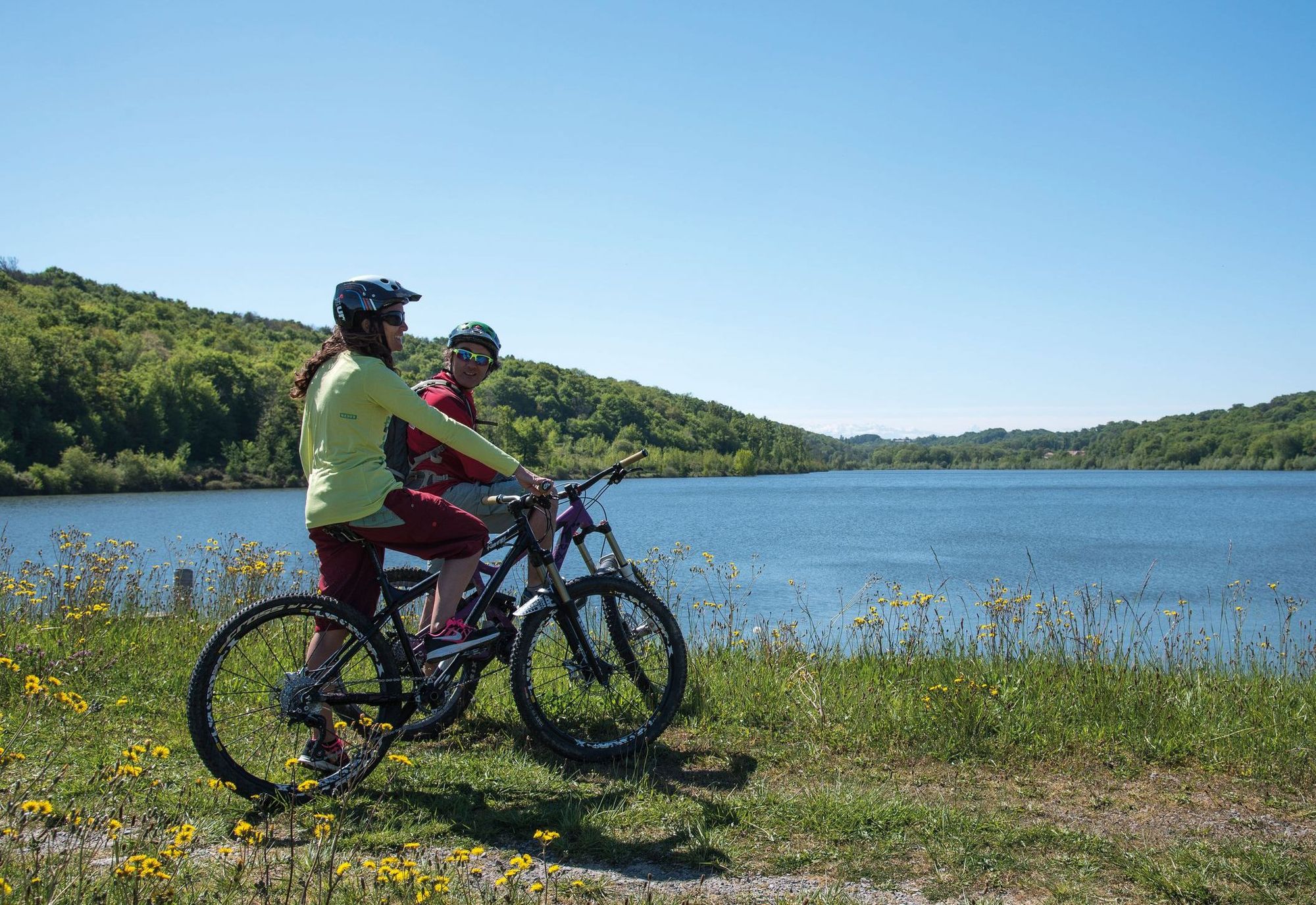 Serres-Castet : du collège au lac à VTT