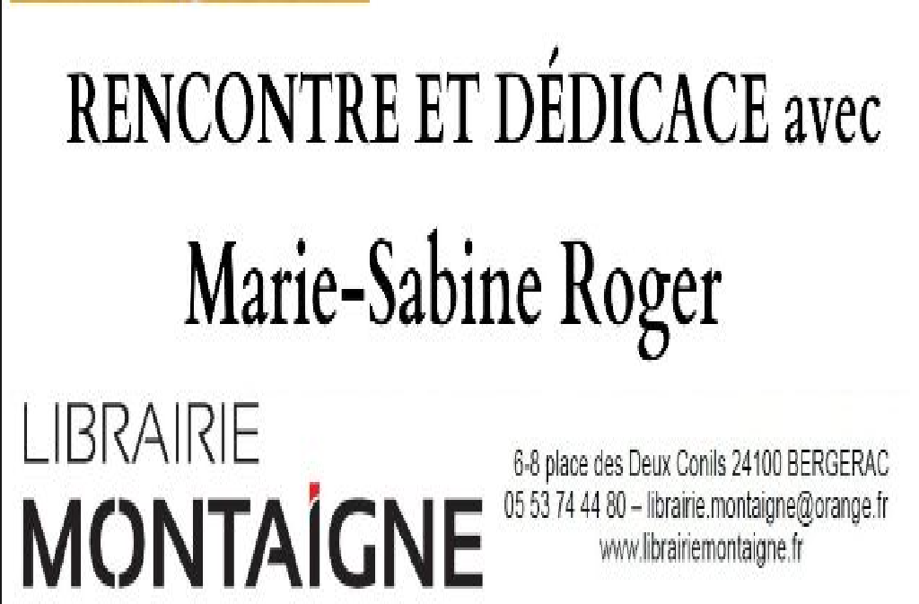 Rencontre littéraire Marie-Sabine Roger