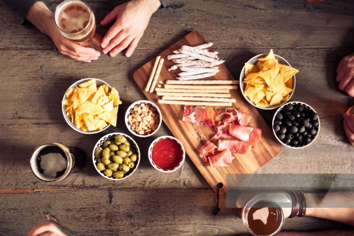 Rencontre et apéro partagé