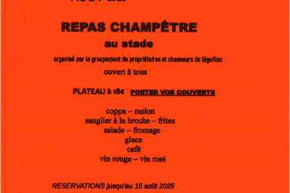 Repas champêtre
