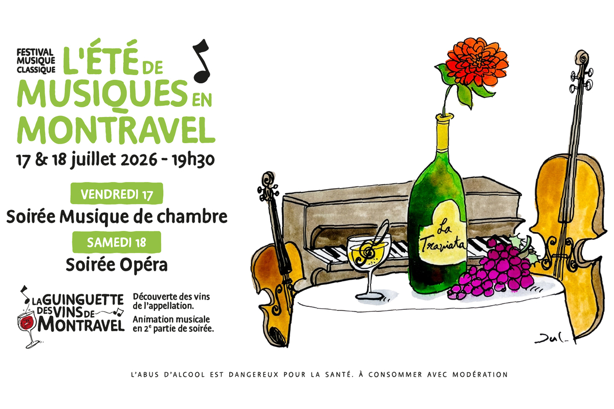 L'été de Musiques en Montravel | Soirée Opéra
