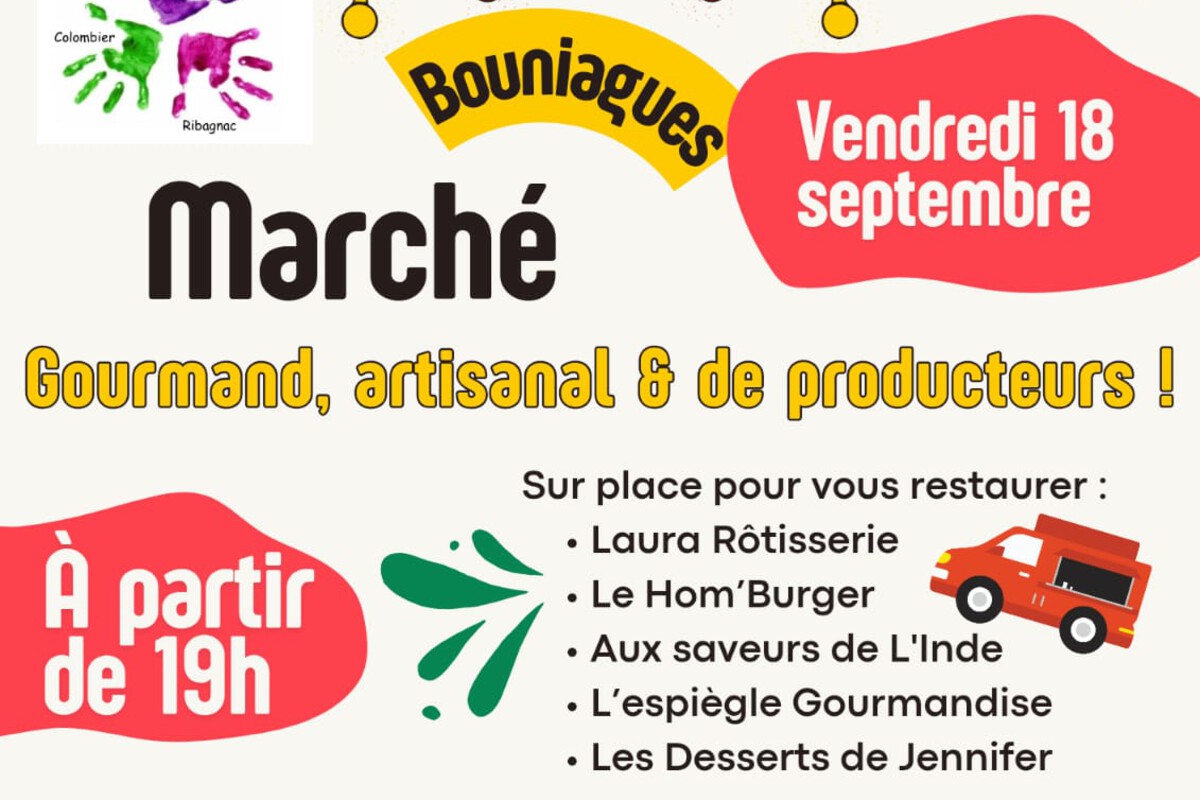 Marché Gourmand, Artisanal et Producteurs