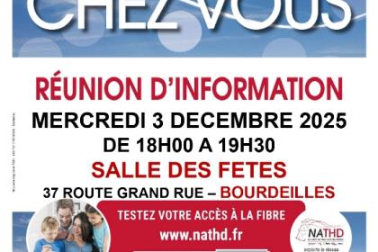Réunion d'information : La fibre chez vous