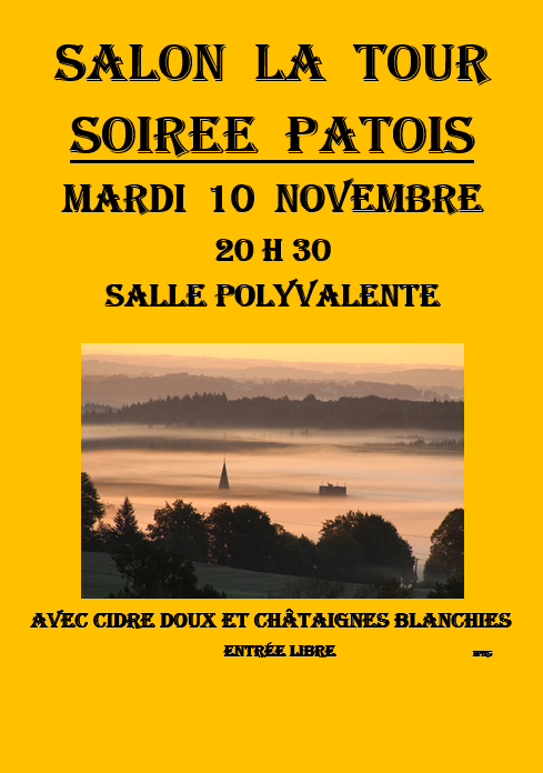 Soirée Patois