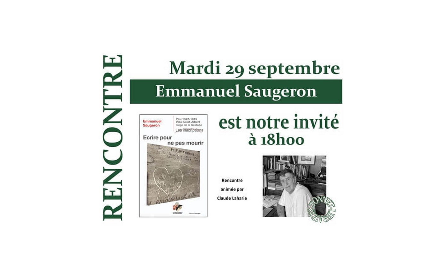 Tonnet: Rencontre avec Emmanuel Saugeron