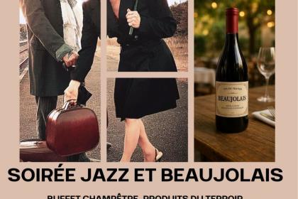 Soirée jazz et beaujolais