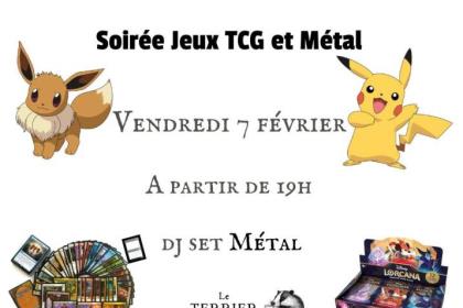 Soirée TCG et métal