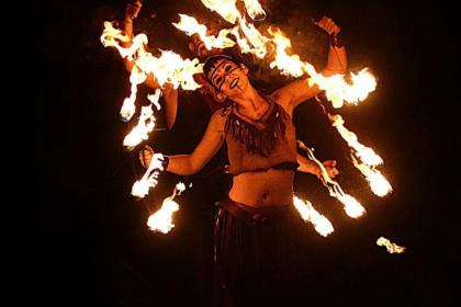 Journées européennes du Patrimoine: spectacle de feu 