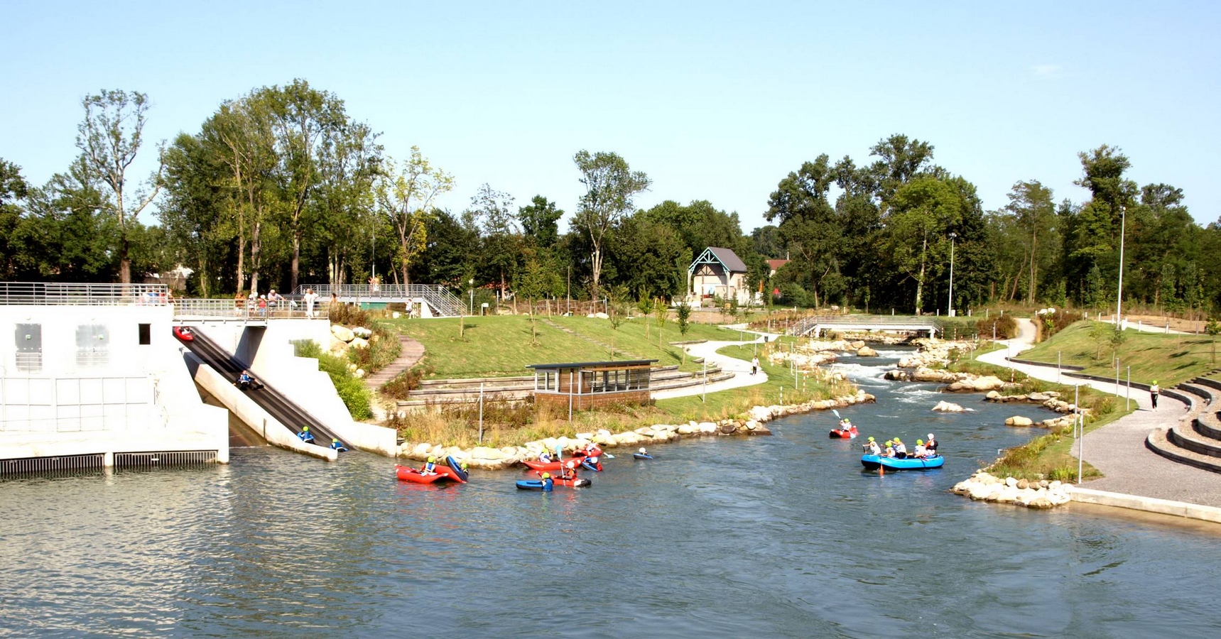 Balade à Roulettes n°8 : Le stade d'eaux vives de Pau