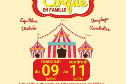 Stage cirque parent-enfant