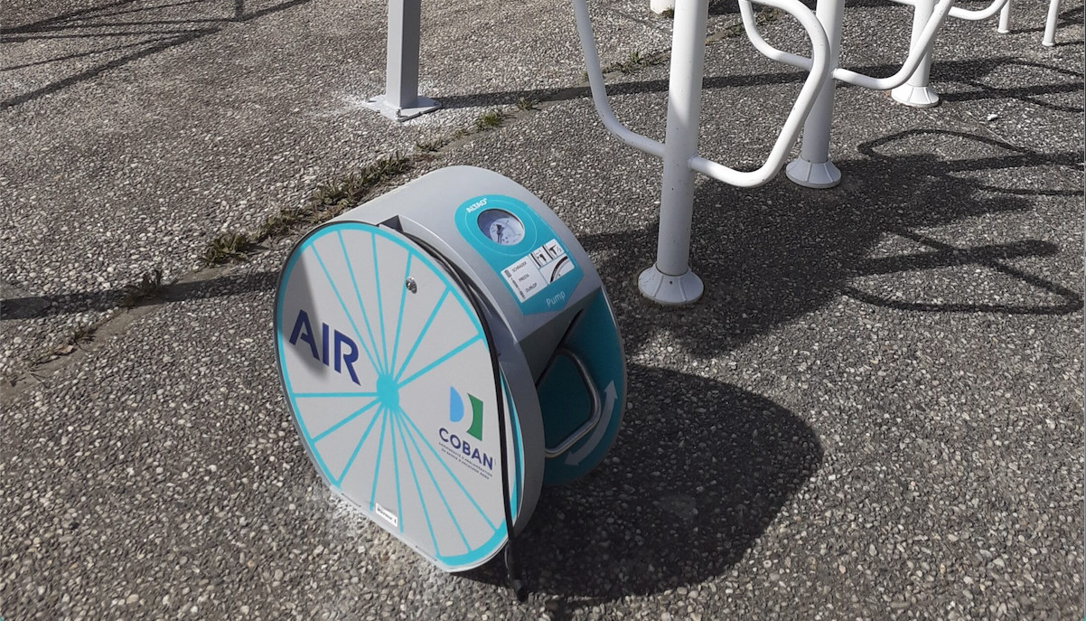 Stations de gonflage vélos