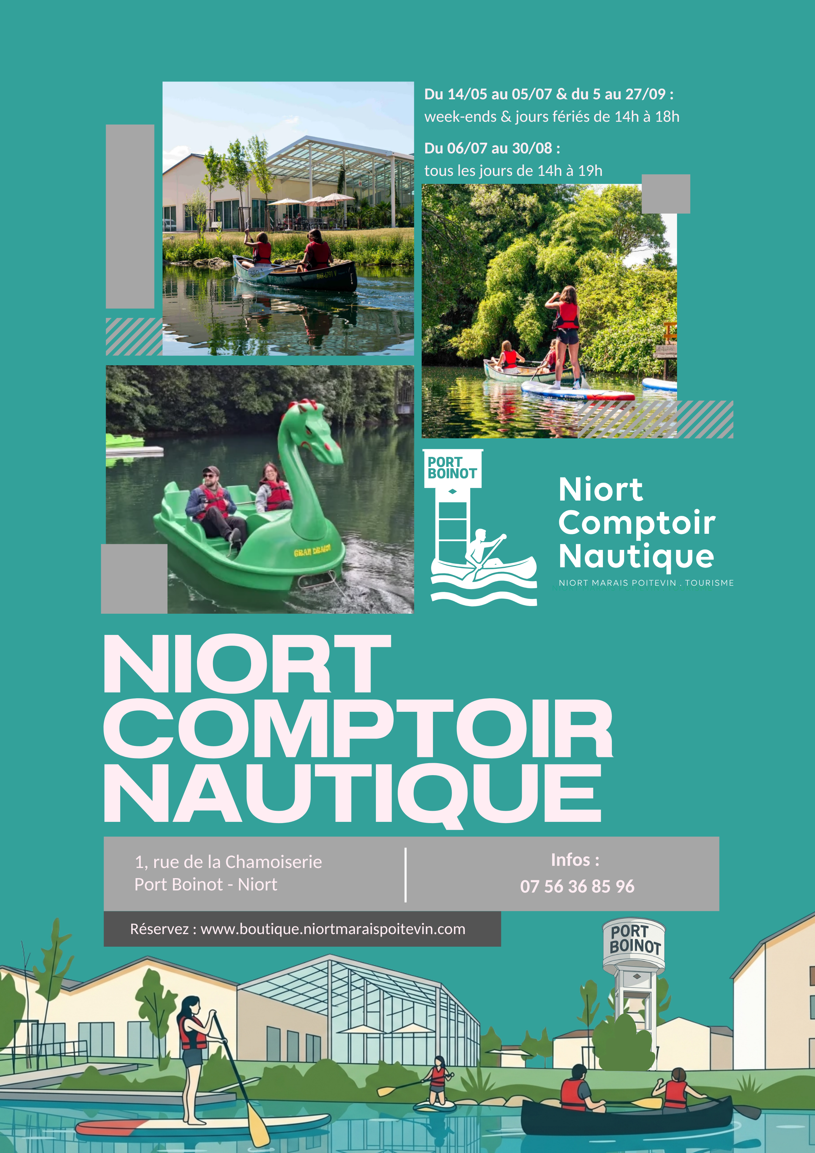 Niort Comptoir Nautique - Activités nautiques à Port Boinot