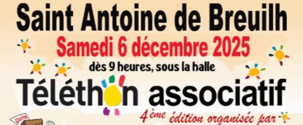 Téléthon | Saint Antoine de Breuilh
