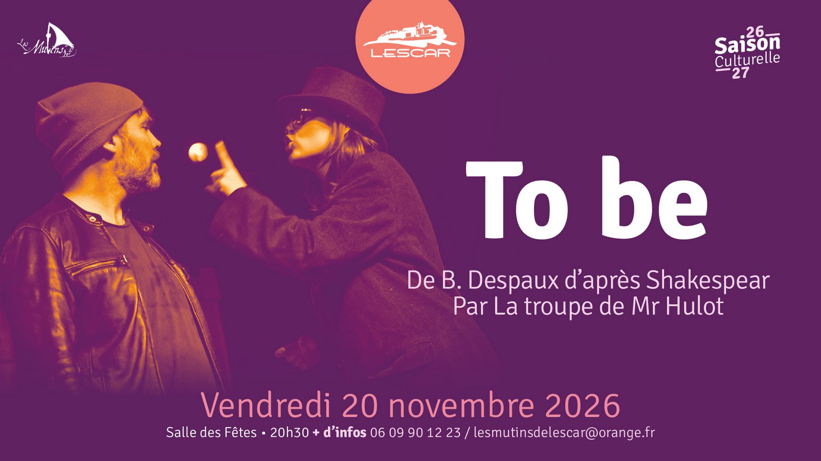 Théâtre: To be