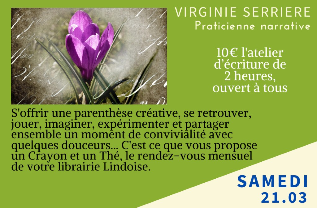 Un crayon et un thé | Virginie Serrière