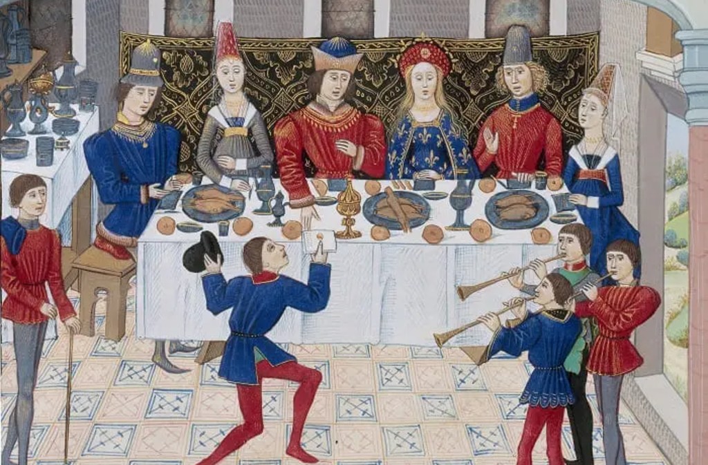 Exposition la table au moyen-age