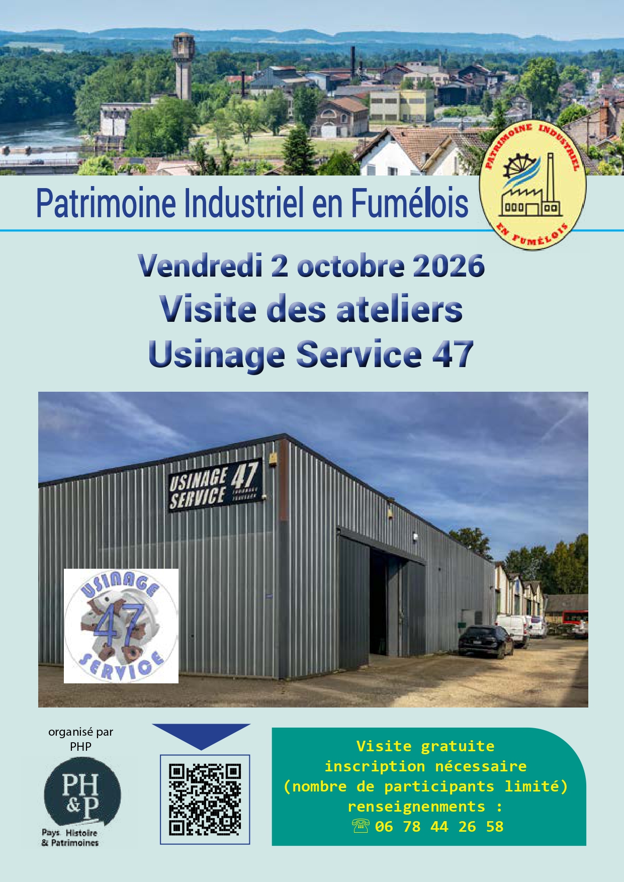 Journées Industrielles en Fumélois : Usinage Service 47