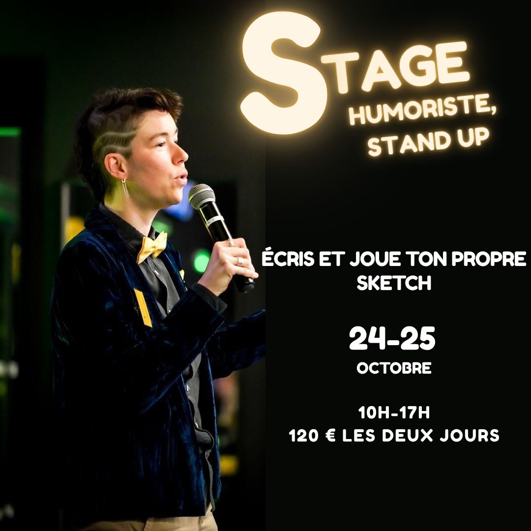 Stage d'écriture et d'interprétation stand-up