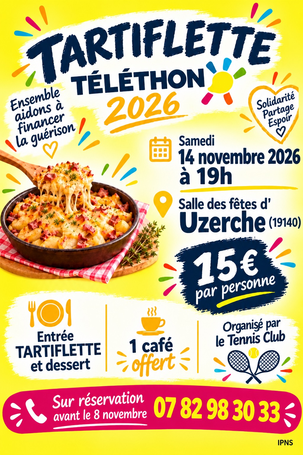 Tartiflette du Téléthon