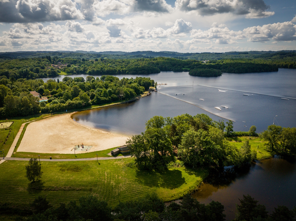 Plage de Fréaudour du Lac de Saint-Pardoux