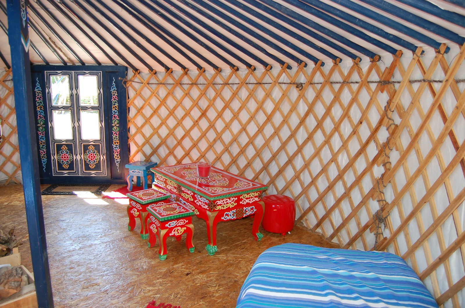 Campement de yourtes Mariposa